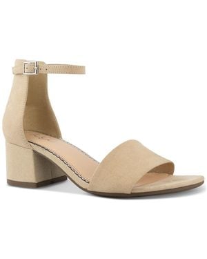 Sugar Noelle Low Dress Sandals - Natural