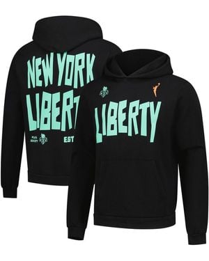 Playa Society And New York Liberty 1997 Wnba Premium Hoodie - Black