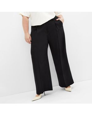 City Chic Plus Size Jazmin Crepe Pant - Black