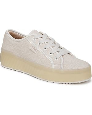 Naturalizer Iliana Lace Up Platform Sneakers - White