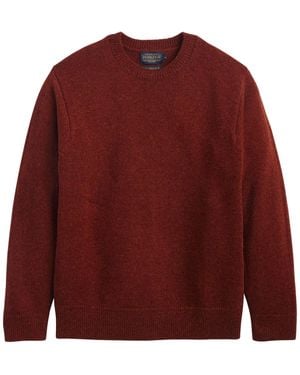 Pendleton Wool Crewneck Sweater - Red