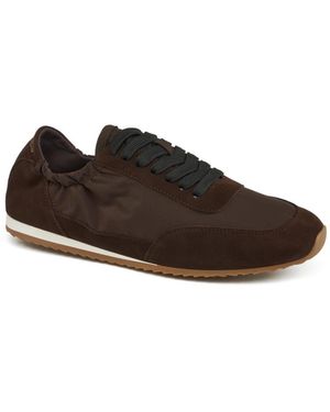 J/Slides Prisha Lace-up Sneaker - Brown