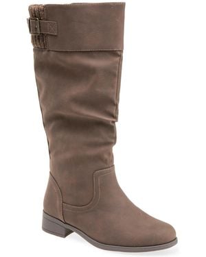 Kensie Monica Riding Boot - Brown