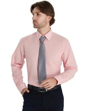 slim fit dress slacks Blue Graph Check Button Down Dress Shirt – The Andover Shop main image 1