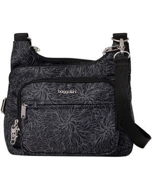Baggallini Classic Anti-theft Small Crossbody Handbag - Black