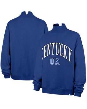 '47 Kentucky Wildcats Mock Neck Sweatshirt - Blue
