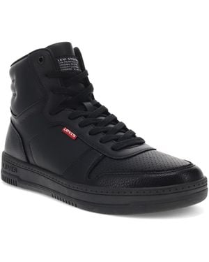 Levi high top zip shoe discount