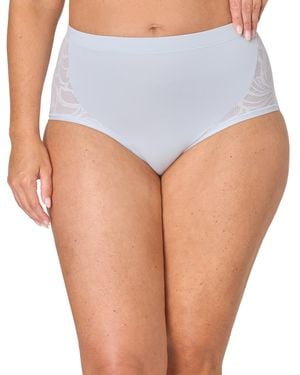 Bali 's Coolest Smoothing High-waist Brief Underwear Dfcsbf - White
