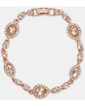 Givenchy Glass Stone Statement Station Flex Bracelet - Natural