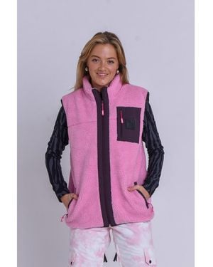 OOSC Method Sherpa Vest Dusky - Pink