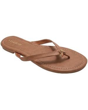 Bebe S Flat Sandals - Brown