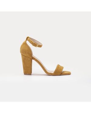 Forever & Always Shoes Jess High Heel Sandals - White