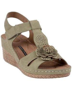Gc Shoes Round Toe Sandals - Metallic