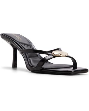 ALDO Berylyn Slip-on Dress Sandals - Metallic