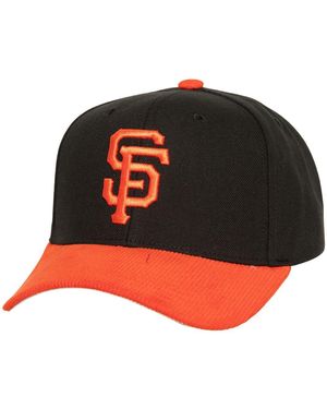 Mitchell & Ness San Francisco Giants Corduroy Pro Snapback Hat - Red