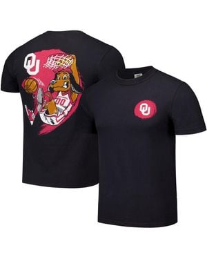 Image One And Oklahoma Sooners Hyper Local Top Daug Slam Dunk T-shirt - Blue