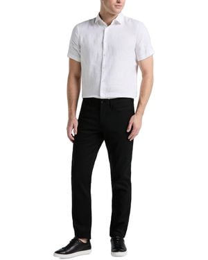 Perry Ellis Double-weave Slim-fit 5-pocket Pants - Gray