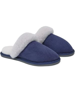 Celtic & Co. Ladies' British Turnback Mules - Blue