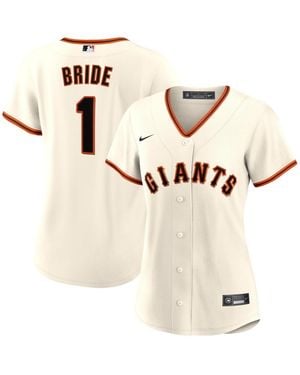 Nike San Francisco Giants Home Replica Full-button Front Jersey - White
