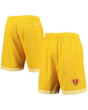 Mitchell & Ness Bel-air Academy Home Shorts - Yellow