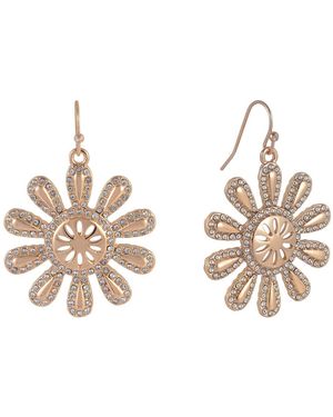 Rachel Roy Sunburt Drop Earrings - Metallic