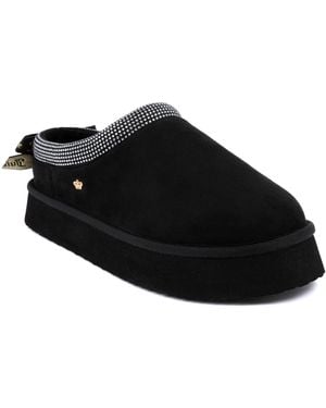 Juicy Couture Olyana Closed Toe Clog Slipper - Black