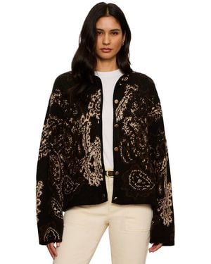 Sanctuary Petite Jacquard Jacket - Black