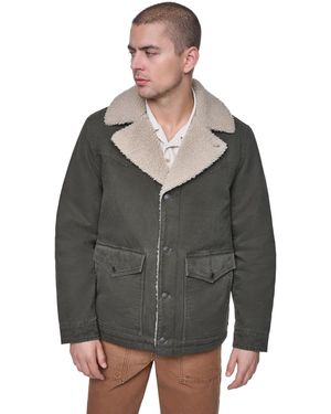 Levi's Cotton Denim Rancher Jacket - Gray