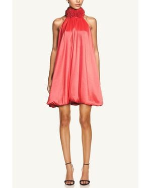 ONE33 SOCIAL The Carissa Bubble Hem Cocktail Dress - Red