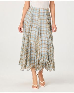 Astr Fiori A-line Skirt - Multicolor