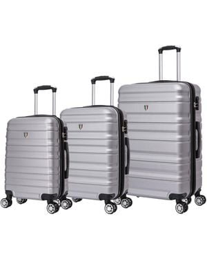 TUCCI Italy Girovita 3-pc. Hardside luggage Set - Gray
