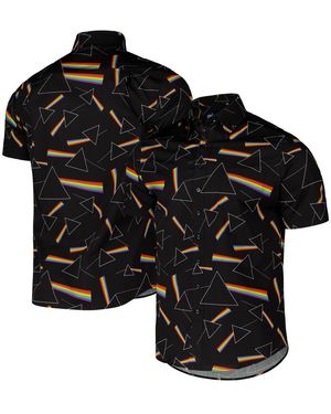 Section 119 Pink Floyd Dark Side Of The Moon Button-down Shirt - Black