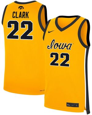 Nike Caitlin Clark Iowa Hawkeyes Alternate Basketball Replica Jersey - Yellow