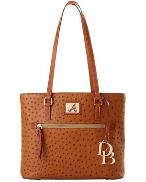 Dooney & Bourke Dooney Bourke Atlanta Braves Shopper Purse - Brown