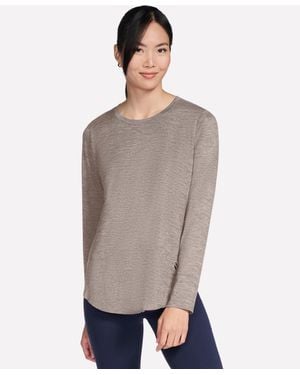 Skechers Godri Swift Long-sleeve Tunic - Gray