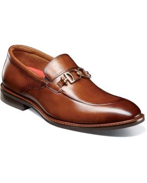 Stacy Adams Boyd Moc Toe Slip-on Loafers - Brown