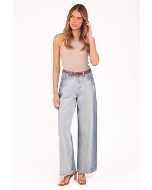 Petal & Pup Yuri Wide Leg Jeans - Blue
