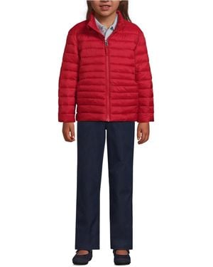 Lands' End Kids Insulated Jacket - Red