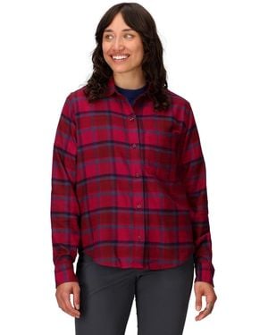 Marmot Rush Creek Long Sleeve Shirt - Red