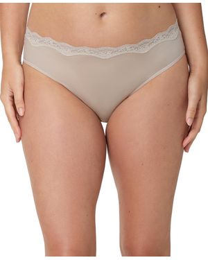 Maidenform Everyday Pretty Lace Cheeky Bikini Panty - Natural
