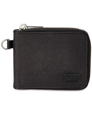 Kenneth Cole Rfid Zip Around Wallet - Black