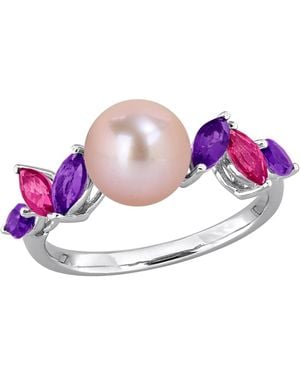 Macy's Cultured Freshwater Pearl - Purple