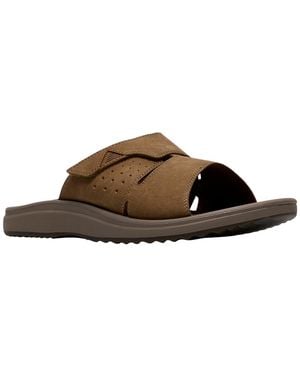 Clarks Cloudsteppers Breeze Slide Als - Brown