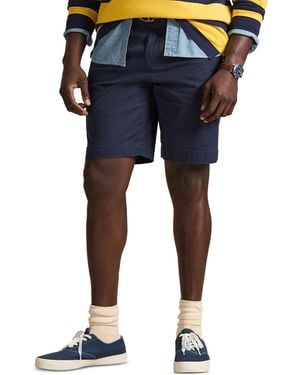 Polo Ralph Lauren Big & Tall Stretch Classic-fit Chino Shorts - Blue