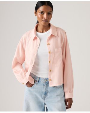 Levi's Long-sleeve Utility Crop Top - Multicolor