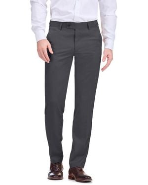 Gino Vitale Slim Fit Stretch Dress Pant - Gray