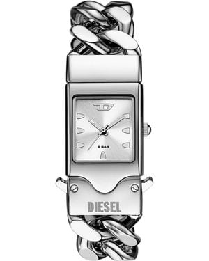 DIESEL Closer Quartz Three-hand Stainless Steel Watch - Metallic