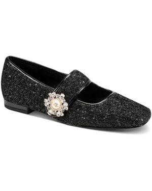 KARL LAGERFELD Mary Jane Flats - Black