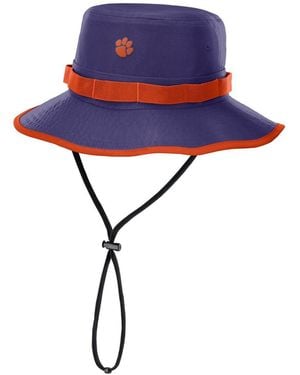 Nike Clemson Tigers 2025 Sideline Apex Boonie Performance Bucket Hat - Blue