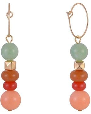 Rachel Roy Hoop Earrings - White